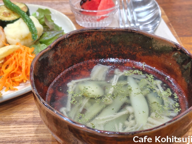 カフェこひつじ_ハンバーガーセット